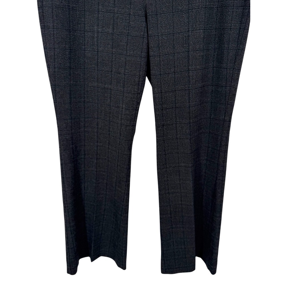 Cabi Womens Swagger Trouser Pants Charcoal Gray Plaid 4690R Size 8 Career Preppy - Picture 8 of 10